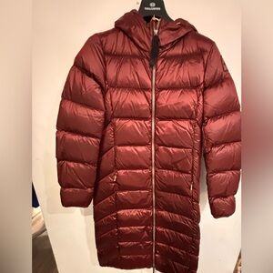 Burgundy ParaJumpers Overcoat